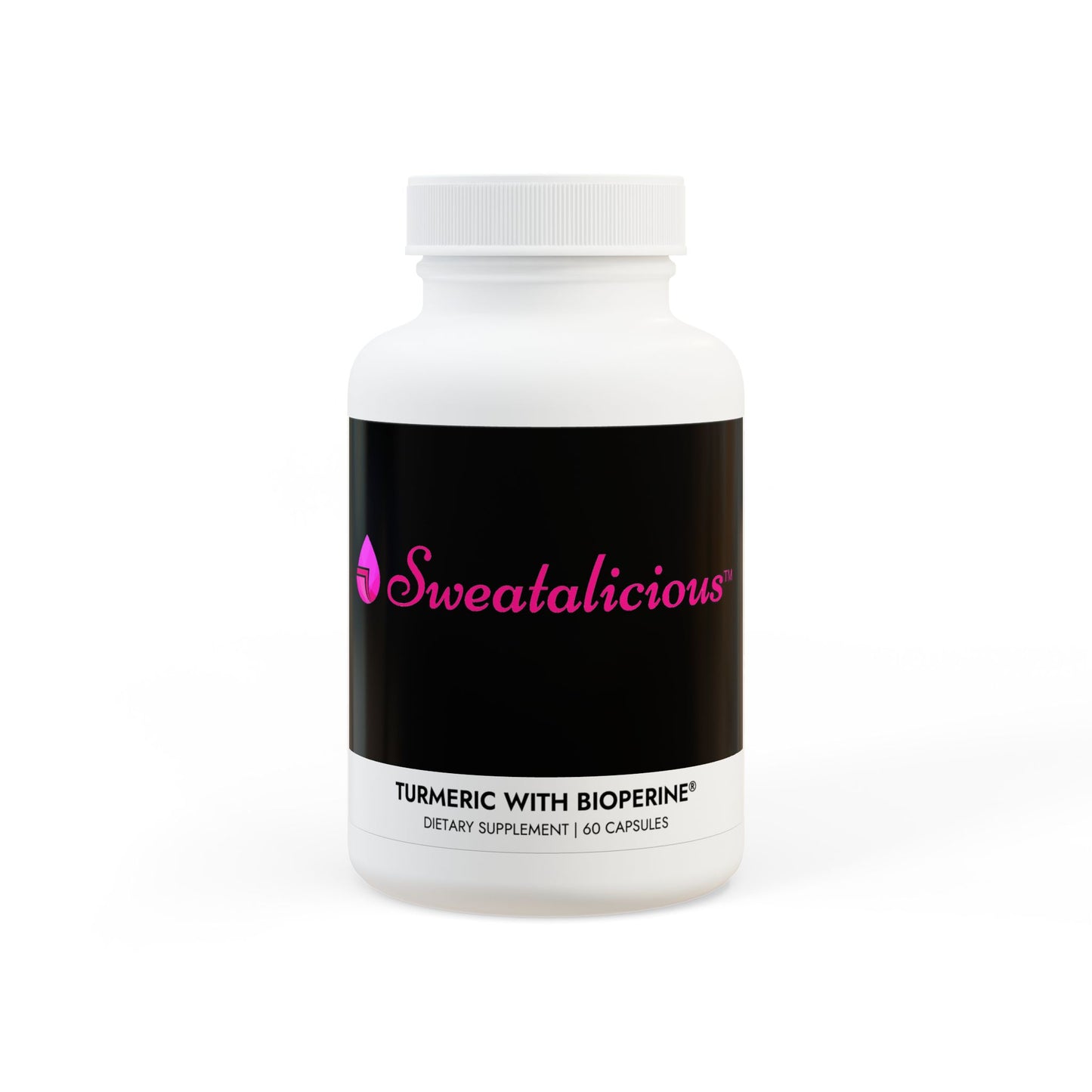 Turmeric with BioPerine® (Black Pepper Fruit Extract) Supplement (60 Capsules)